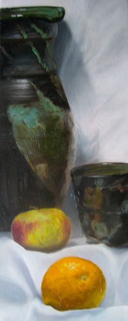 Cup & Jug with fruit (2013)